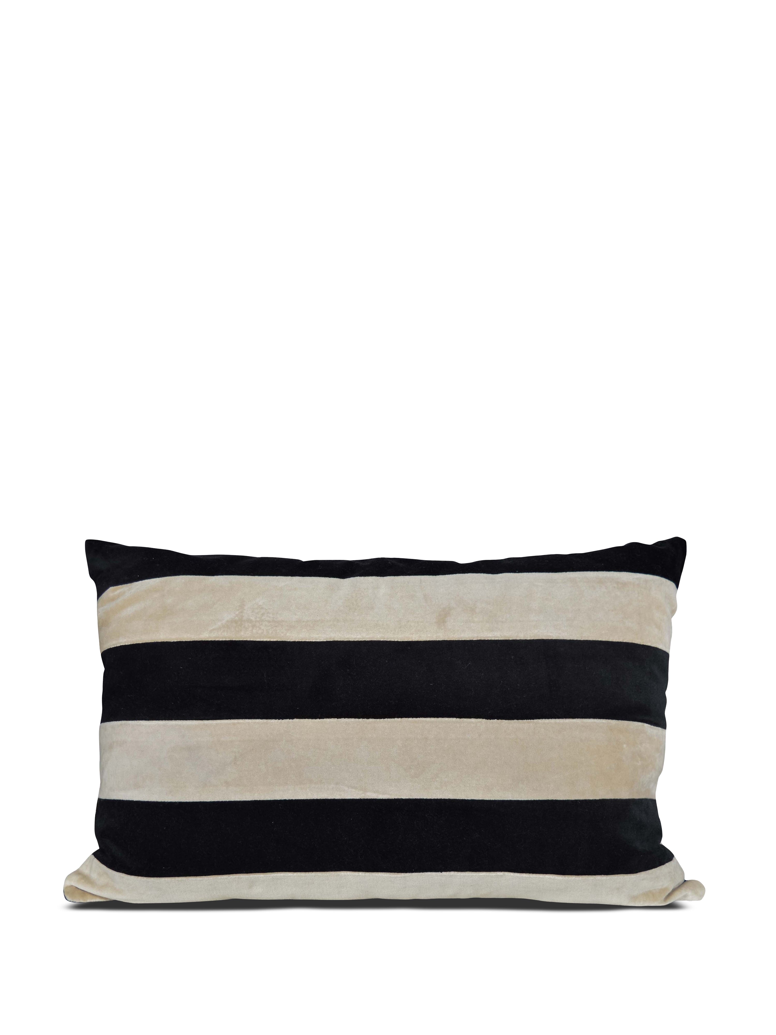 Pillow Pathi L Black/beige