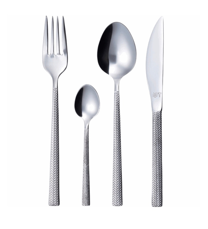 Glöd 2 - Bestickset 16 delar blank stål 21 cm Stainless steel