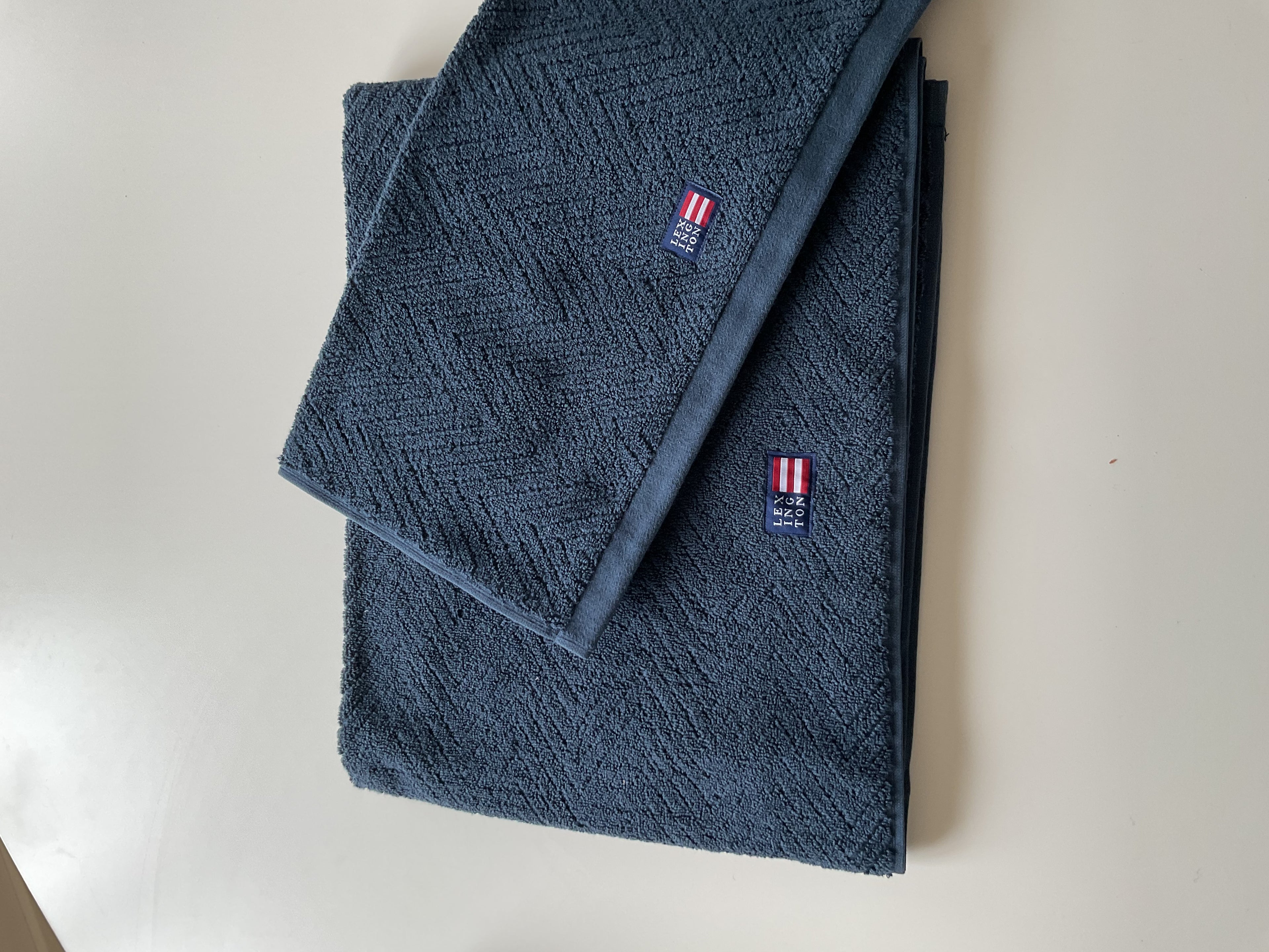 Herringbone Towel Dress Blue