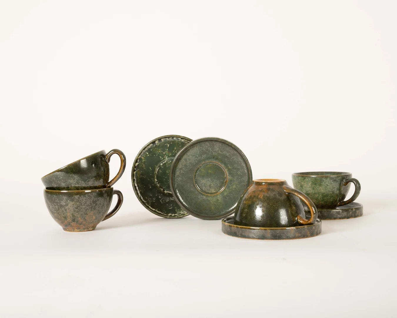Mug and plate Jade Green 1-pack